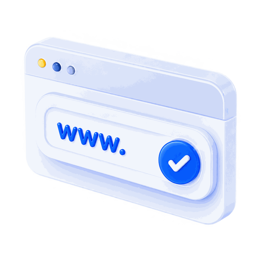 Gestión visual de dominio web